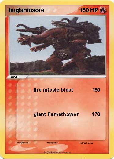 Pokemon hugiantosore
