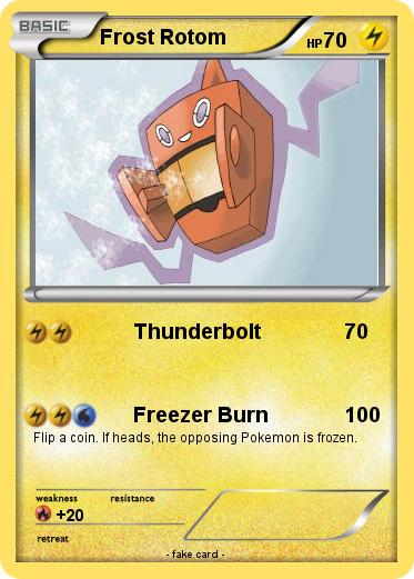Pokemon Frost Rotom