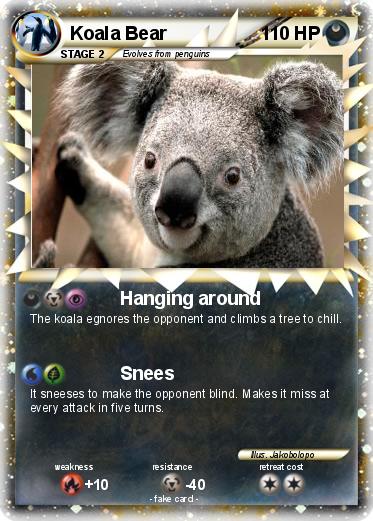 Pokemon Koala Bear