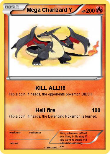 Pokemon Mega Charizard Y