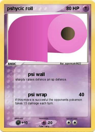 Pokemon pshycic roll