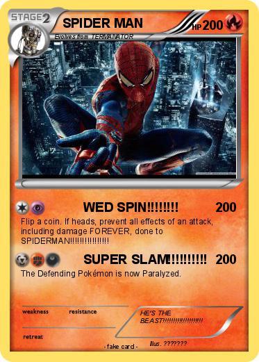 Pokemon SPIDER MAN