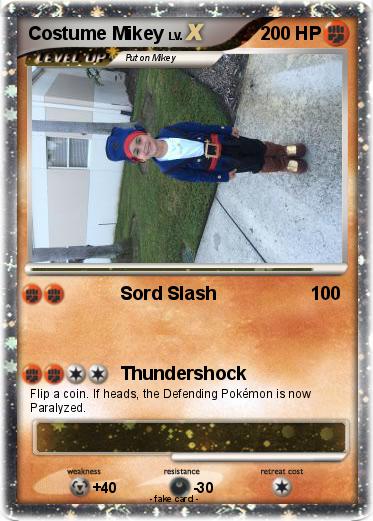Pokemon Costume Mikey