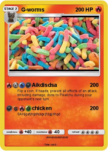 Pokemon G-worms