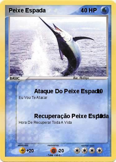 Pokemon Peixe Espada
