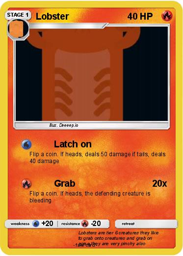 Pokemon Lobster