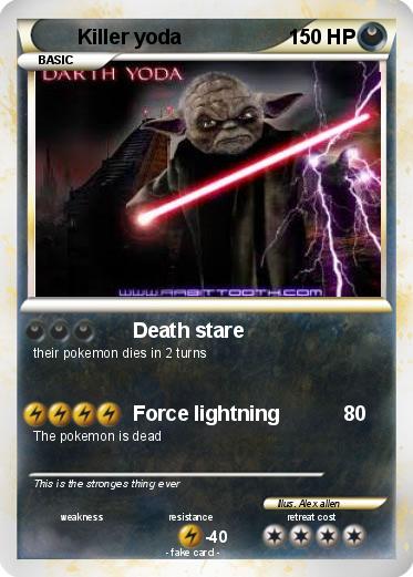Pokemon Killer yoda