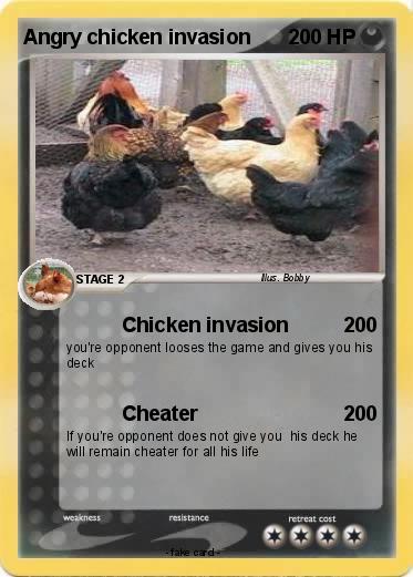 Pokemon Angry chicken invasion