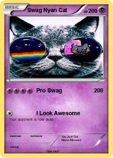 Pokemon Swag Nyan Cat