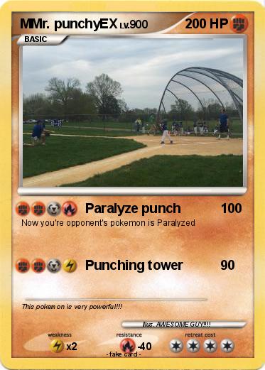 Pokemon MMr. punchyEX