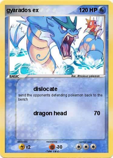 Pokemon gyarados ex