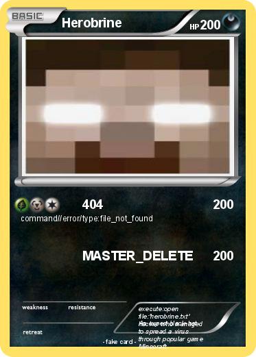 Pokemon Herobrine