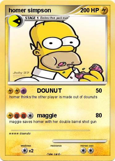 Pokemon homer simpson