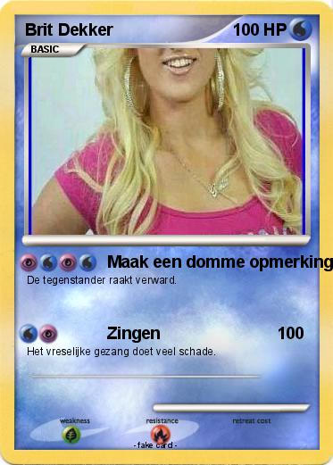 Pokemon Brit Dekker