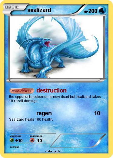 Pokemon sealizard