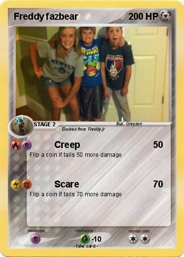 Pokemon Freddy fazbear