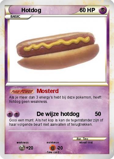 Pokemon Hotdog