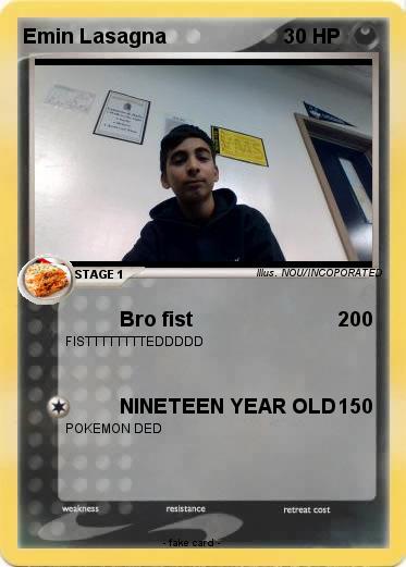 Pokemon Emin Lasagna
