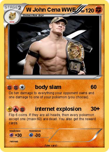 Pokemon W John Cena WWE
