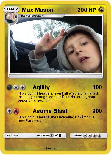 Pokemon Max Mason