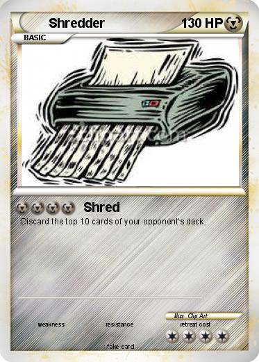Pokemon Shredder
