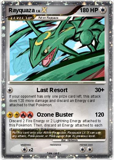Pokemon Rayquaza