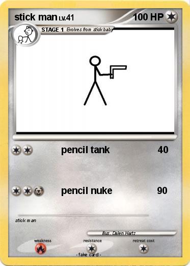 Pokemon stick man