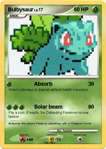 Pokemon Bulbysaur