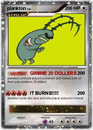 Pokemon plankton