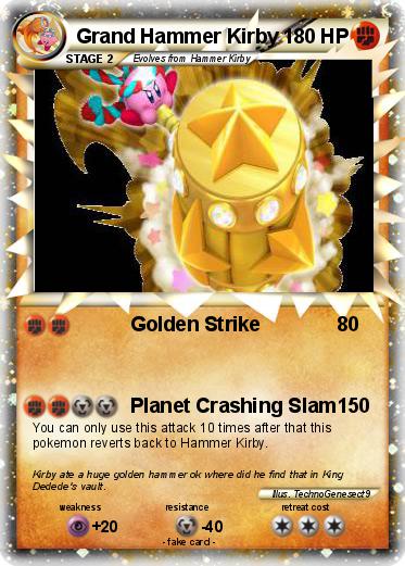 Pokemon Grand Hammer Kirby