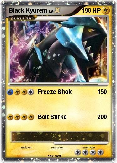 Pokemon Black Kyurem