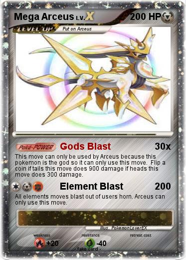 Pokemon Mega Arceus
