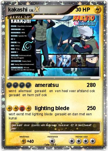 Pokemon kakashi