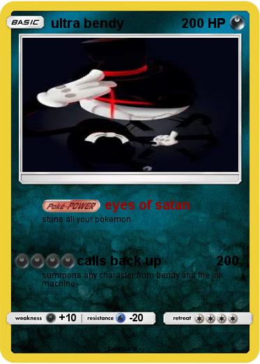 Pokemon ultra bendy