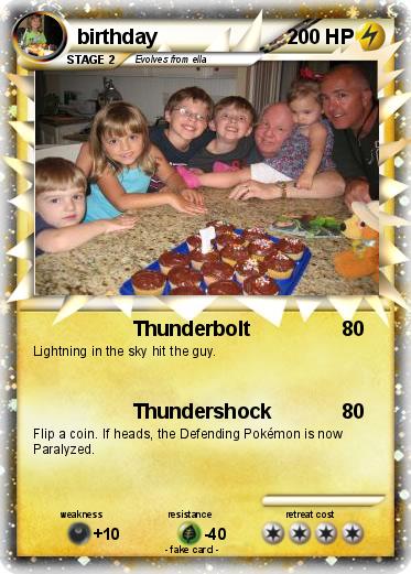 Pokemon birthday
