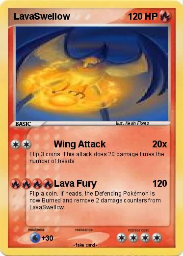 Pokemon LavaSwellow