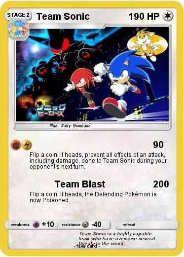 Pokemon Team Sonic