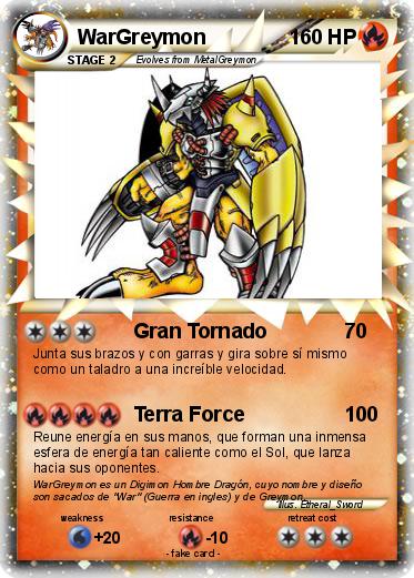 Pokemon WarGreymon