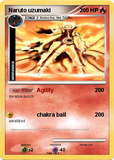 Pokemon Naruto uzumaki