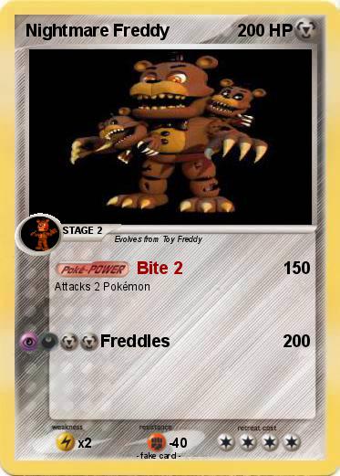 Pokemon Nightmare Freddy