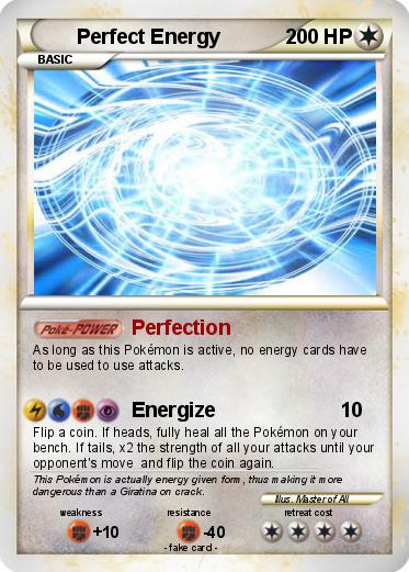 Pokemon Perfect Energy