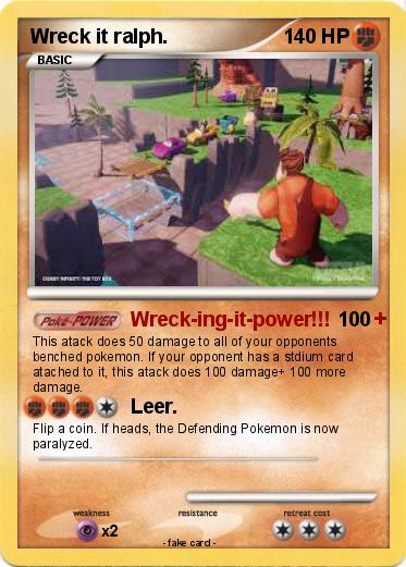 Pokemon Wreck it ralph.
