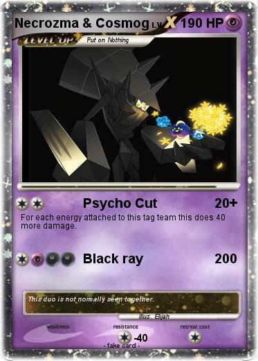 Pokemon Necrozma & Cosmog
