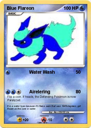 Pokemon Blue Flareon