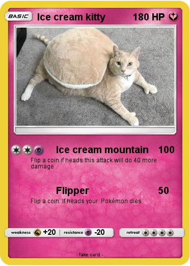 Pokemon Ice cream kitty