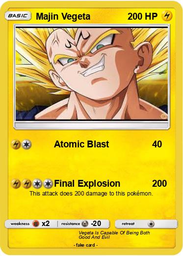 Pokemon Majin Vegeta