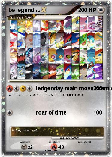 Pokemon be legend