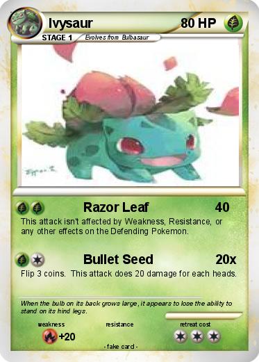 Pokemon Ivysaur