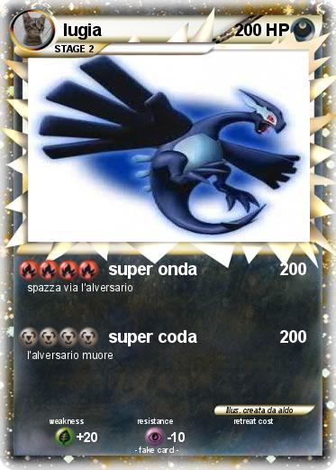Pokemon lugia