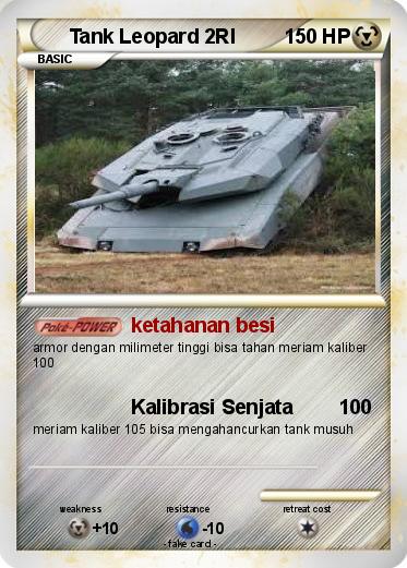 Pokemon Tank Leopard 2RI